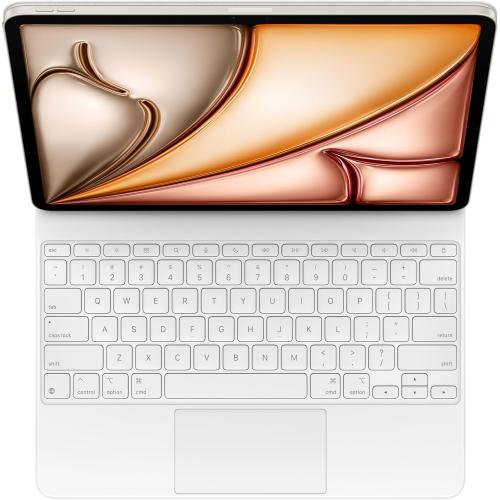 Apple Magic Keyboard: Keyboard and Case for iPad Air 13-inch (M2 and M3), US English — White