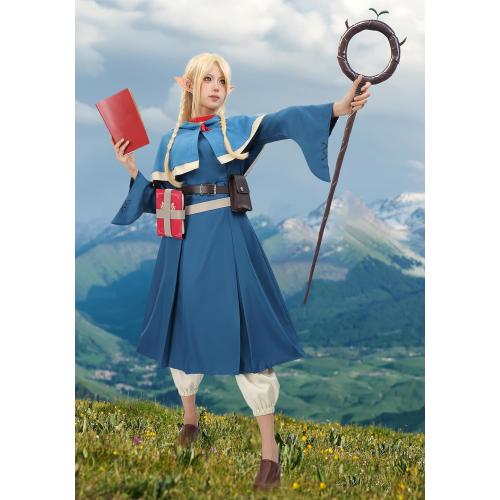 C-ZOFEK Marcille Cosplay Costume Full Set Outfit for Adult Women Halloween Party