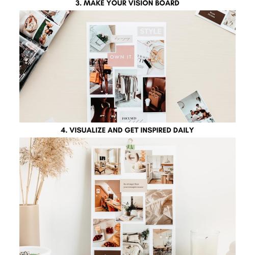 Lamare Vision Board Book for Black Women – 1000  Vision Board Supplies