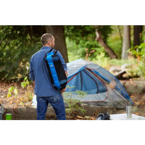 Cascade Mountain Tech Hammock Camp Chair with Adjustable Height - Ultralight for Backpacking, Camping, Sporting Events, Beach, and Picnics with Carry Bag