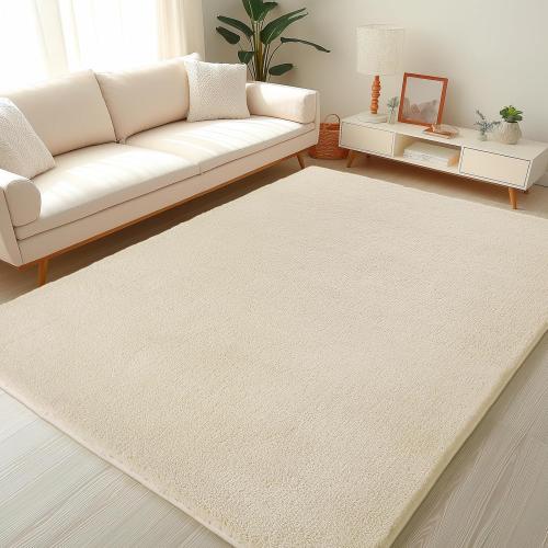 Sour Lemon 8x10 Area Rugs for Living Room, Soft Large Area Rug Fluffy Rugs for Bedroom，Machine Washable Area Rug Non Slip Carpet Rug for Living Room Playroom Kids Room Home Decor