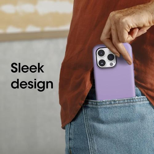 OtterBox iPhone 14 Pro (ONLY) Symmetry Series  Case - You Lilac IT (Purple), Ultra-Sleek, Snaps to MagSafe, Raised Edges Protect Camera & Screen