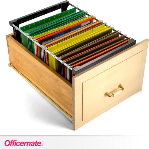 Officemate Plastic Hanging File Folder Frame, 18 Inch, Letter and Legal Size. 1 Set (91961)