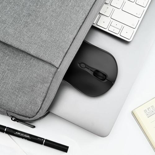 USB Wireless Mouse for Laptop, Mac, PC, Desktop, Office Use, 2.4GHz Wireless Computer Mice With USB-A Receiver, 3 Adjustment Levels 800/1200/1600 DPI, Portable Cordless Computer Mice Long Battery Life