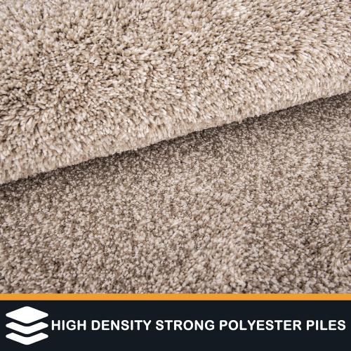 PURRUGS Dirt Trapping Door Mat 34 x 59, Non-Slip Machine Washable Entry Rug, Shoe Scraper, Dog Doormat, Super Absorbent Welcome Mat for Front & Back Door, Muddy Shoes & Paws, Taupe