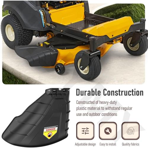 631-07619 Mower Discharge Chute/Side Discharge Deflector Chute for Cu-b Cadet 50 54 XT1 XT2 ZT1 ZT2 ZTS2 ZTS1 50 54 SLX54 Mower