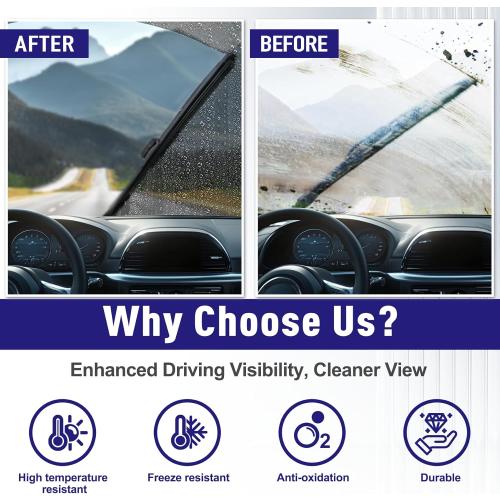 AJK Front Windshield Wiper for Hyundai Tucson 2022 2023 2024 2025, Original Equipment Window Wipers Blades, Conventional, Vehicle Specific Fit, Pack of 2