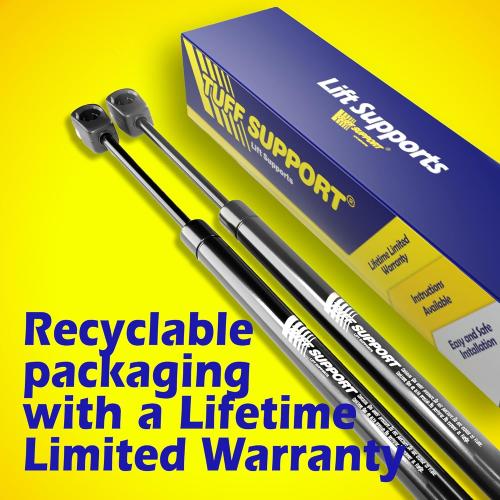 Tuff Support 2 Pieces (Set) Rear Tailgate Lift Supports (Models Using (2) Struts) 1989-1997 Geo Tracker, Suzuki Sidekick, 2002-2006 Suzuki XL-7 (22.75 Inches Extended)