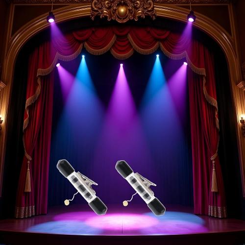 2Pcs Black Invisible Thread Levitation Magic Trick Props Kits Resistant Stage Street Floating Prop for Magician Invisible Thread Retractor Useful SmallReel Magic Tricks Accessories (120cm)