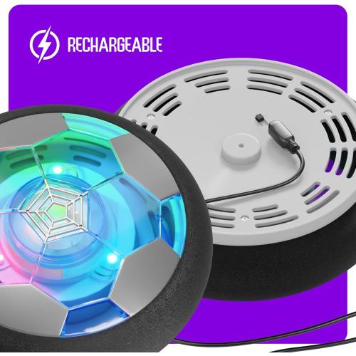 Ninja Blast Hover Soccer Light-Up Ball, Birthday Gift for Boys, Indoor Toy Games, Kids Gifts for Age 5, 6, 7, 8, 9, 10, 11, 12 Years Old, Boy Toys for Age 3 Years and Up.