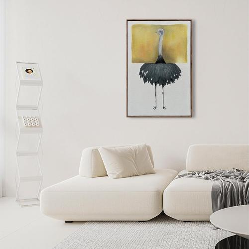 Art Hand-painted modern abstract style art oil painting for white home wall decoration, suitable for wall decoration in living room, bedroom and corridor.