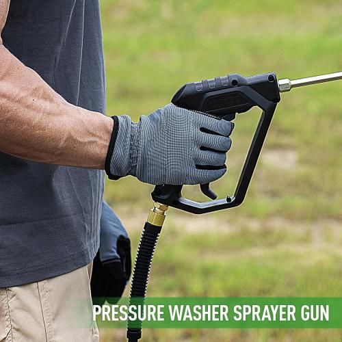 White and Green Battery Backpack Sprayer, Battery Powered Backpack Sprayer 36/65 PSI for Low Budget in Lawn and Garden 4GL for Weed/Pest Control, Watering