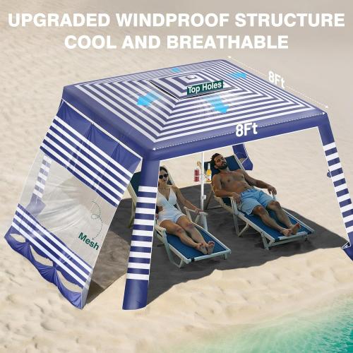 Rhino Valley Beach Cabana, 8 * 8FT