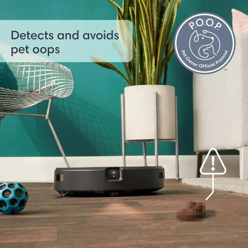iRobot Roomba Combo j7  Self-Emptying Robot Vacuum & Mop - Automatically Vacuums and Mops, Fully Retractable Mop pad, Identifies & Avoids Obstacles, Smart Mapping, Works with Alexa, Ideal for Pets