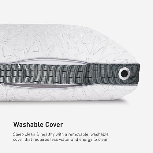 Bedgear Storm Performance Pillow 2.0 – Cooling Bed Pillow for Hot Sleepers, Medium Firm Support for All Sleep Positions – Dual-Sided Comfort, Breathable Air-X Mesh, Washable Ver-Tex Cover, 20” x 36”