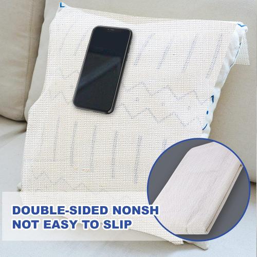Keep Couch Cushions from Sliding, Keep Bed and Topper Pad from Sliding for Sofa, Couch, Chair Cushion, Mattresses, Easy Trim, Slip Resistant, Grips Helps Stop Slipping