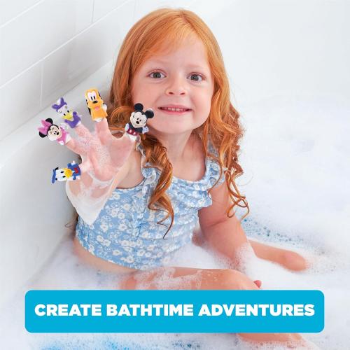 Disney Mickey Mouse & Friends Finger Puppets - Party Favors, Educational, Bath Toys