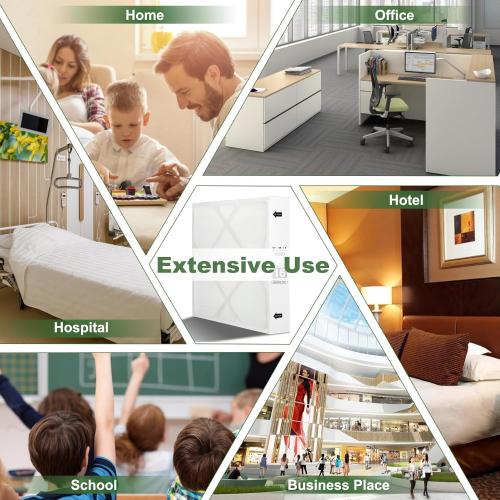 3 Packs,Upgrade X6670 Merv 13 16x 25x 5 Expandable Furnace Filter Compatible with Lennox X6670, HCF16-11,HCF16-10,HCC16-28 and Honeywell FC100A1029