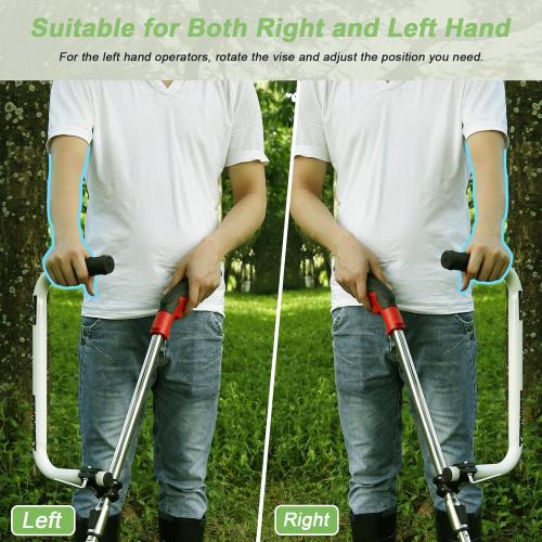 Weedeater Handle, Weedeater Handle Extension, Ergonomic Trimmer Handle Grip, String Trimmer Handle, Lawn Trimmer Handle Grip, Extension for Trimming, Lawn Care and Landscaping 17.7IN