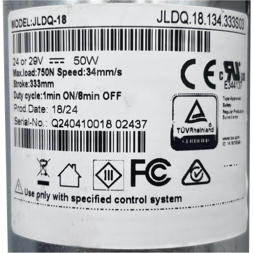 Motor Model JLDQ-18 JLDQ.18.134.333S03 Linear Actuator for Electric Sofa Lift Chair Power Recliner Parts Replacement