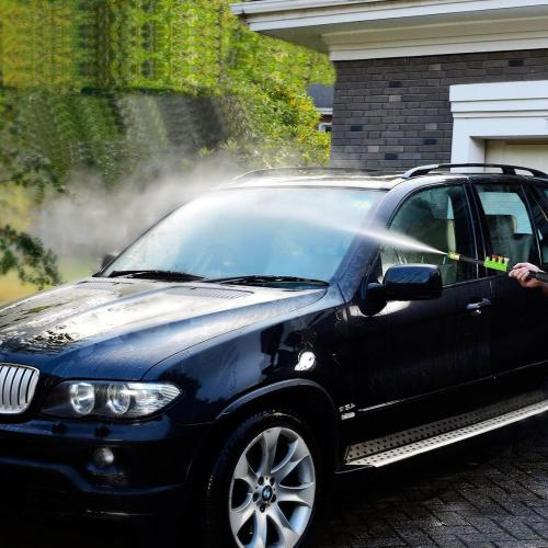 Pressure Washer, Foam Cannon, 4 Different Pressure Tips, Power Washer for Cars/Fences/Driveways/Home/Patios