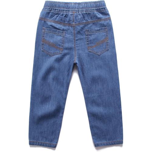 Size 14 Cat & Jack Denim Jeans Pants Tapered Leg Cotton Casual Trousers Slim Fit Cargo Joggers
