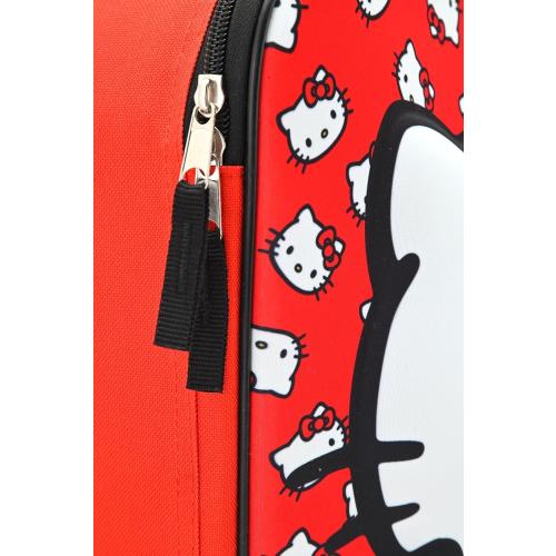 Fast Forward Hello Kitty 16 Soft Luggage - Cute & Durable Carry-On Suitcase for Travel 16X12X5