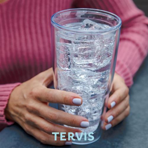 Tervis Zodiac Galaxy Made in USA Double Walled Insulated Tumbler Travel Cup Keeps Drinks Cold & Hot, 24oz, Classic
