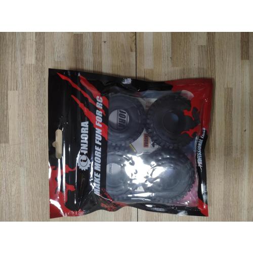 INJORA 1.0 Tires-S3 All Terrain Crawler Tires for TRX4M SCX24 FCX24 Upgrade Parts,54 * 18mm,T1002