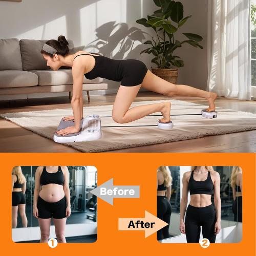 Pilates Board，5in1 Multifunctional Pilates Equipment，Multi-Purpose Foldable Pilates Reformer Board for Home Portable Pilates Machine