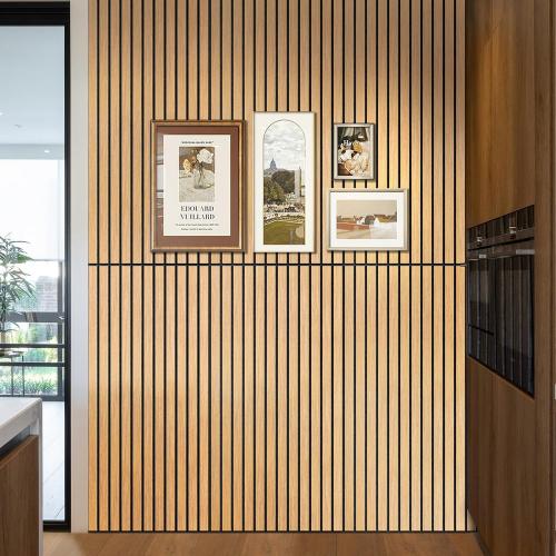 UMIACOUSTICS 6 Packs Acoustic Panel,47.2 x 23.6 Inches Decorative Sound Proof Panel for Office,Home Theater,Studio,Khaki