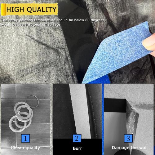 4 Rolls Premium Painters Tape, Blue Tape, Masking Tape, Paint Tape for Multi-Purpose, Painting, Painter's, DIY Crafts Arts (88yd =0.94IN*22yd*4) Decoration Labeling No Residue, Easy Removal