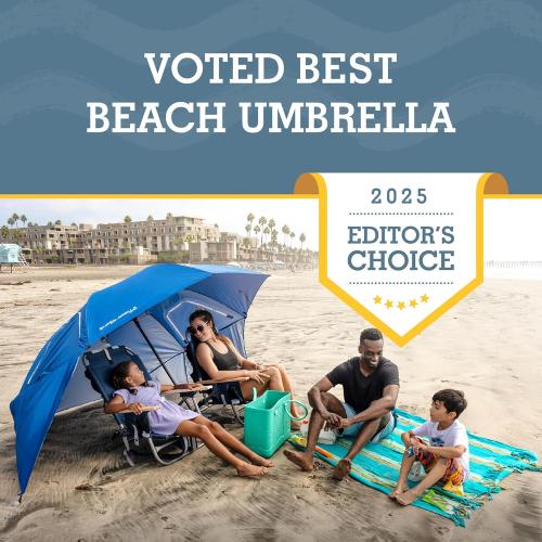 Sport-Brella Super-Brella SPF 50  Sun and Rain Canopy Umbrella for Camping