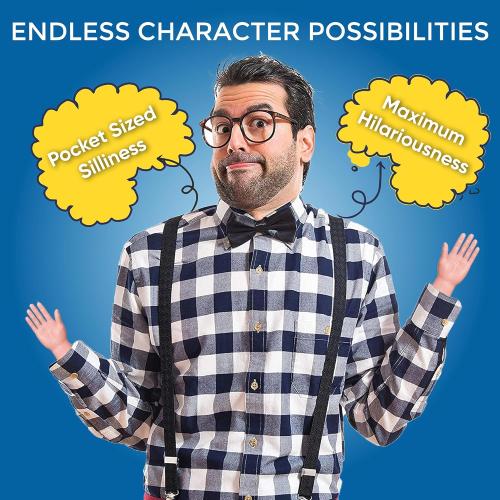 DR DINGUS Tiny Hands (2 Pair) - Patented Rubber Design for Realistic Look & Feel - Little Small Mini Stick Puppet - Make Anyone Laugh - Pocket Sized Hilarity and Big Laughs - Friend & Family Fun