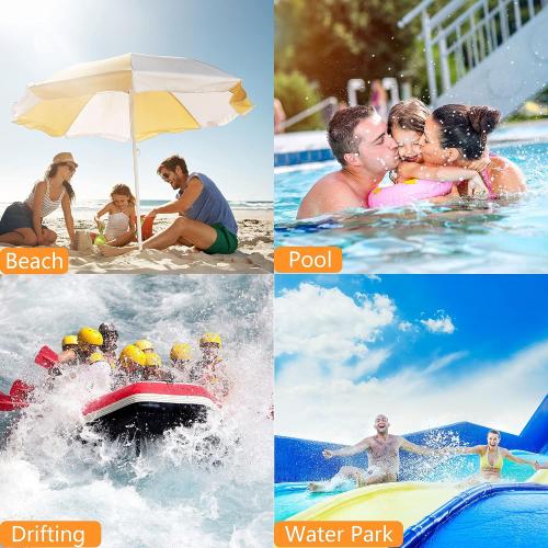 Waterproof Phone Pouch Bag - 7.5in Water Proof Cell Phone Case for Beach Travel, IPX8 Dry Bag with Lanyard for iPhone 16 15 14 Pro Max Galaxy S25  S24 , Cruise Ship Essentials 2025