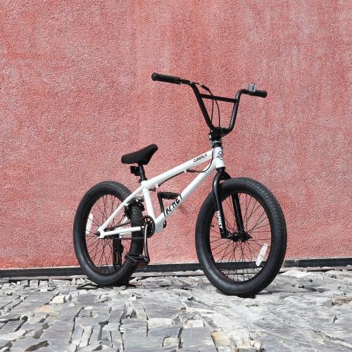 Freestyle BMX Bike, Yaphet Bicycle for Teen Beginner and Adult Riders, Bike with Hi-Ten Steel Frame