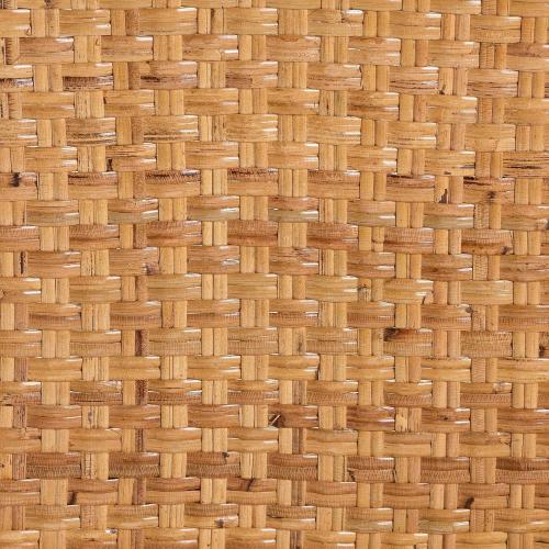 bali & pari Asgart Bohemian Seagrass and Mahogany Wood Bar Stool