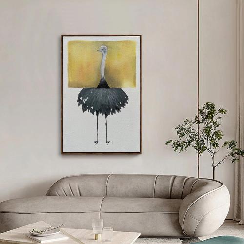Art Hand-painted modern abstract style art oil painting for white home wall decoration, suitable for wall decoration in living room, bedroom and corridor.