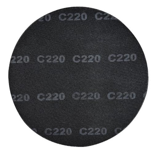 17” Sanding Screen Discs, Black Silicon Carbide Mesh Floor Sanding Screen for Wood Floors, Epoxy Maintenance, 220 Grit, 10-Pack