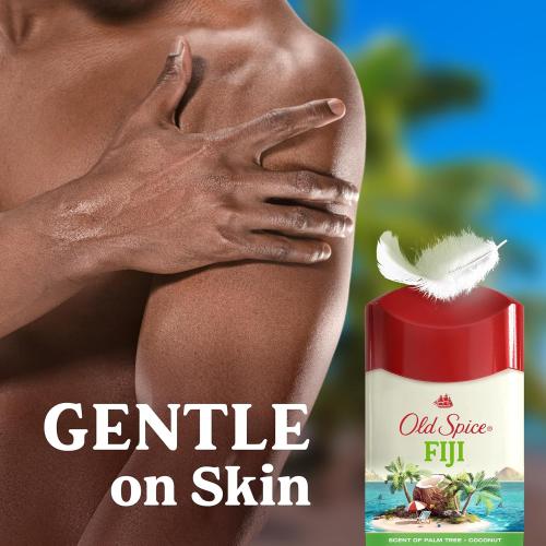 2Pack ......Old Spice Dry Feel Antiperspirant Deodorant for Men, 24/7 Freshness, 24/7 Sweat & Odor Protection, Gentle on Skin with Skin Conditioners, Fiji with Palm Tree   Coconut Scent, 2.6 oz (Pack of 2)