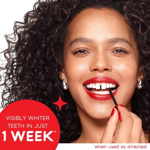 Colgate Optic White Overnight Teeth Whitening Pen, Hydrogen Peroxide Teeth Whitening Pen, Visibly Whiter Teeth  0.08 fl oz