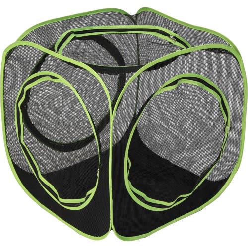 Black and Green Kitty City Large Outdoor Play Cube