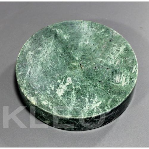 Natural Marble Stone Soap Dish Soap Holder Bath Accessories for Bathroom, Tub or Wash Basin Accessory (Green)