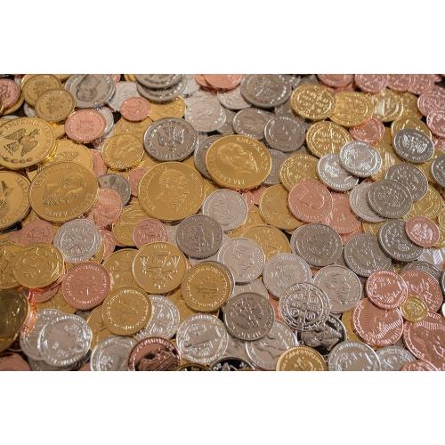 NH 24K Gold Plated Wedding Unity Coins with Tray and Treasure Box, Classic Arras Ceremony Souvenirs, Beautiful Gift Set Marriage Matrimoniales (San Benito)