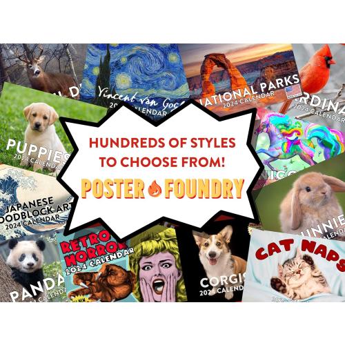 New York State Calendar 2026 Wall 12 Month Monthly NY Scenic Souvenirs New Yorker Themed Gifts | American Made In The USA