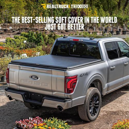 RealTruck TruXedo TruXport Soft Roll Up Truck Bed Tonneau Cover | 297701 | Fits 2015 - 2025 Ford F-150 5' 7 Bed (67.1)