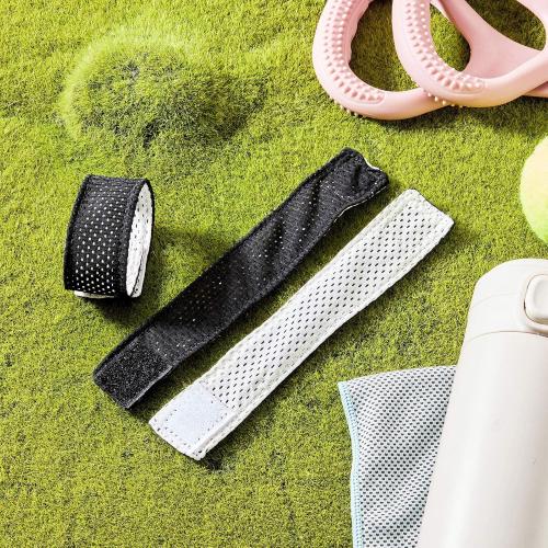 Amylove 8 Count Softball Sleeve Holders Jersey Sleeve Ties with Hook and Loop Fasteners Straps for Shirts Scrunchies for T-Shirts Soccer Baseball Sports Activities(Black, White)