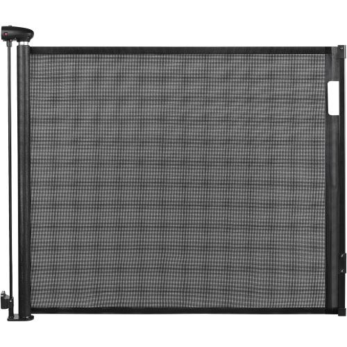 Retractable Baby & Dog Gate | 34 Tall | Extends to 55 Wide | Safety Mesh Gate for Stairs, Indoor/Outdoor, Doorways & Hallways