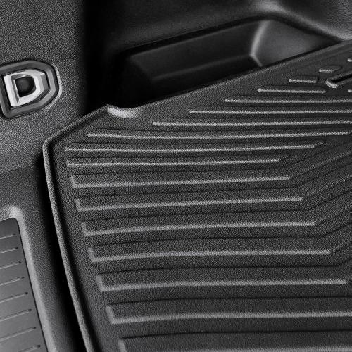 HOUCLEMIC Cargo Mat for 2021-2024 2025 Jeep Grand Cherokee L, All Weather TPE Rear Cargo Liner Trunk Mat with 3rd Row Seatback Cover for Jeep Grand Cherokee L Accessories