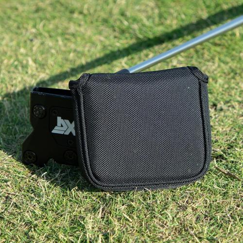 Black Golf Putter Cover Square Mallet Putter Head Cover Magnetic Square Mallet Headcover fits for Scotty Cameron Taylormade